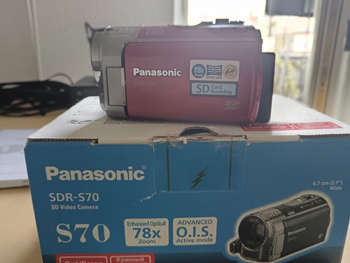 Videocamera panasonic sdr s70 - videocamera, sdr-s70