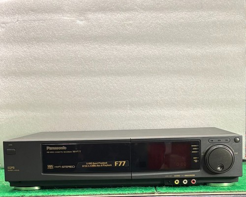 Panasonic f77eg vhs fi - panasonic, hi-fi