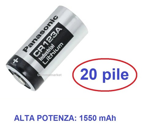 Batterie panasonic cr123 - batterie,
